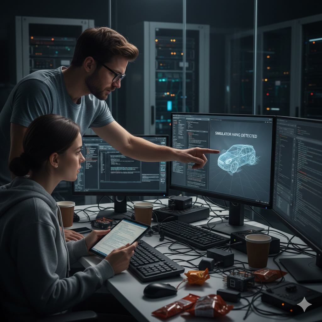 What can cause a simulation&nbsp;hang?